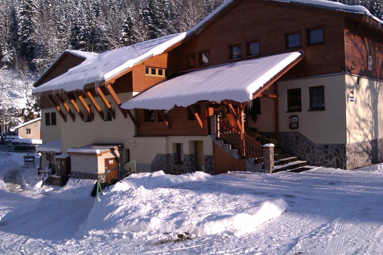 Rodinny "Hotel U Mustku" Desná Exterior foto